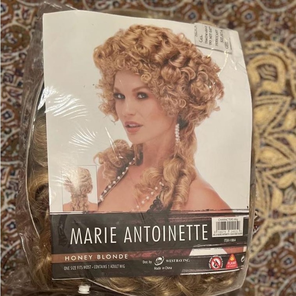 Marie Antoinette Honey Blonde Costume Wig